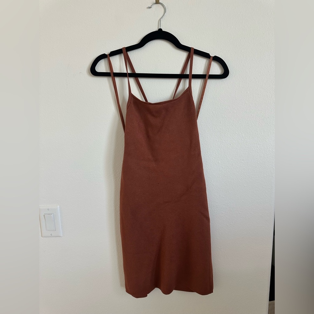 Abercrombie & Fitch Brown Mini Dress